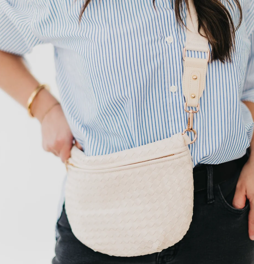 PRE-ORDER Westlyn Woven Bum Bag shipping apx 4/30