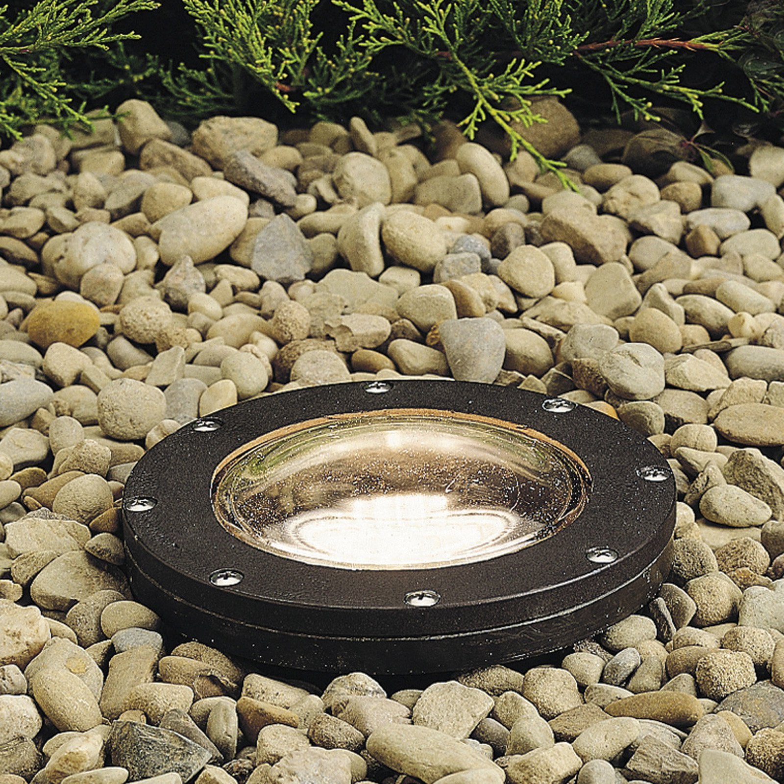 Kichler Woods 15268AZ Landscape Light - 7 in. - Architectural Bronze