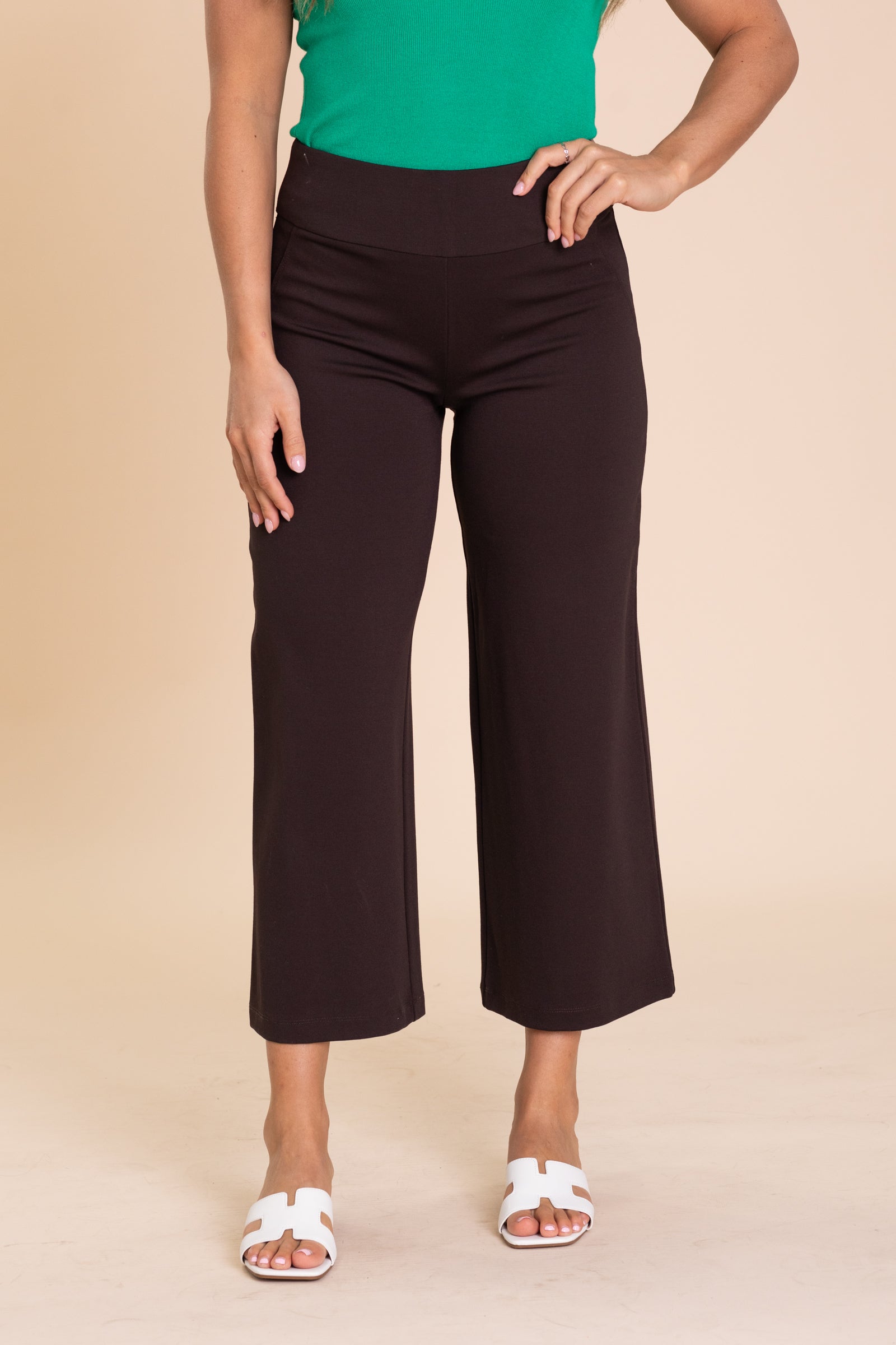 The Magic Cropped Wide Leg Pant