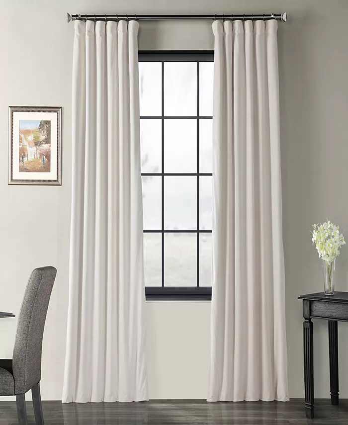 Exclusive Fabrics Furnishings Signature Blackout Velvet Panel， 50