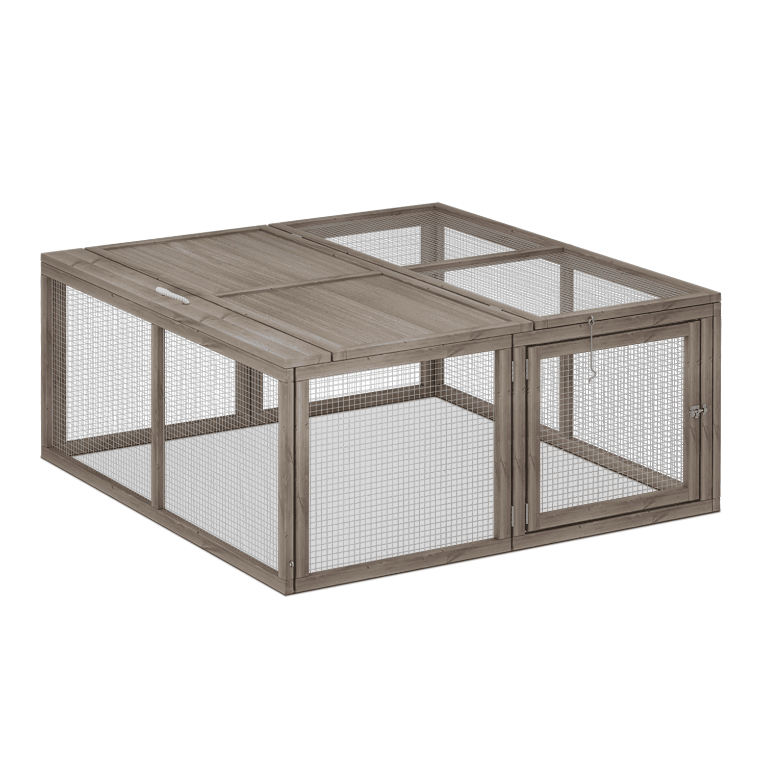 Magshion Chicken Coop Rabbit Hutch， 45.5