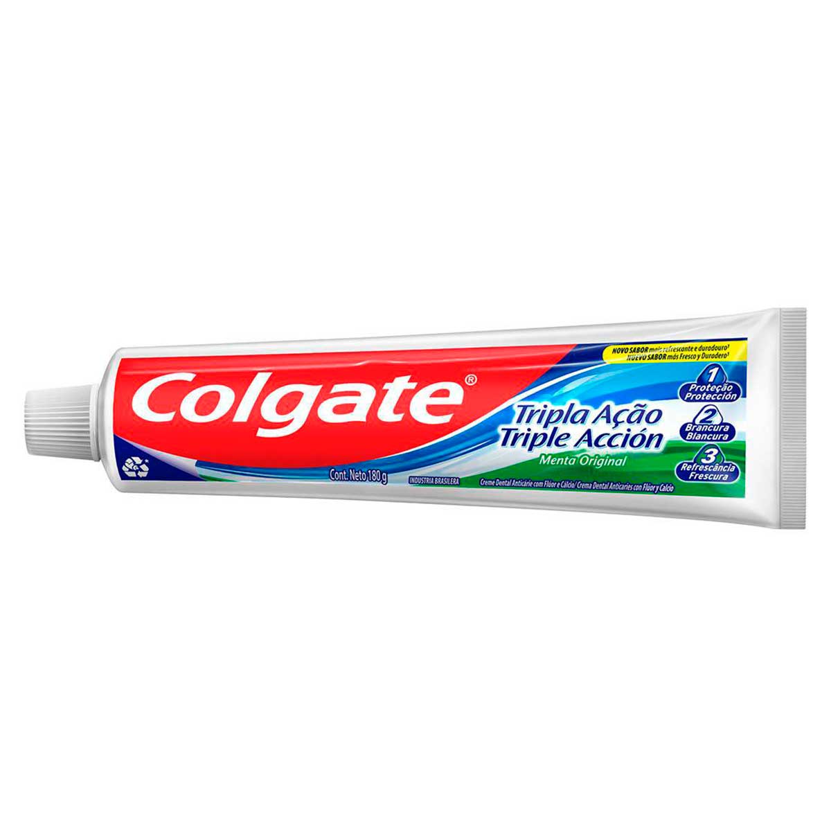Creme Dental Colgate Tripla Acao Menta Original 180g