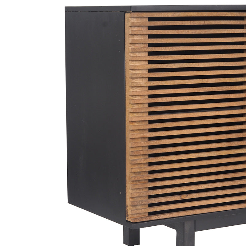 ACADIA Sideboard Buffet 170cm - Honey & Black