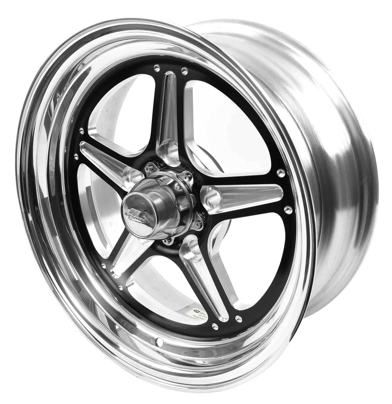 Billet Specialties BRS035606135 Billet Specialties Street Lite Black Wheels