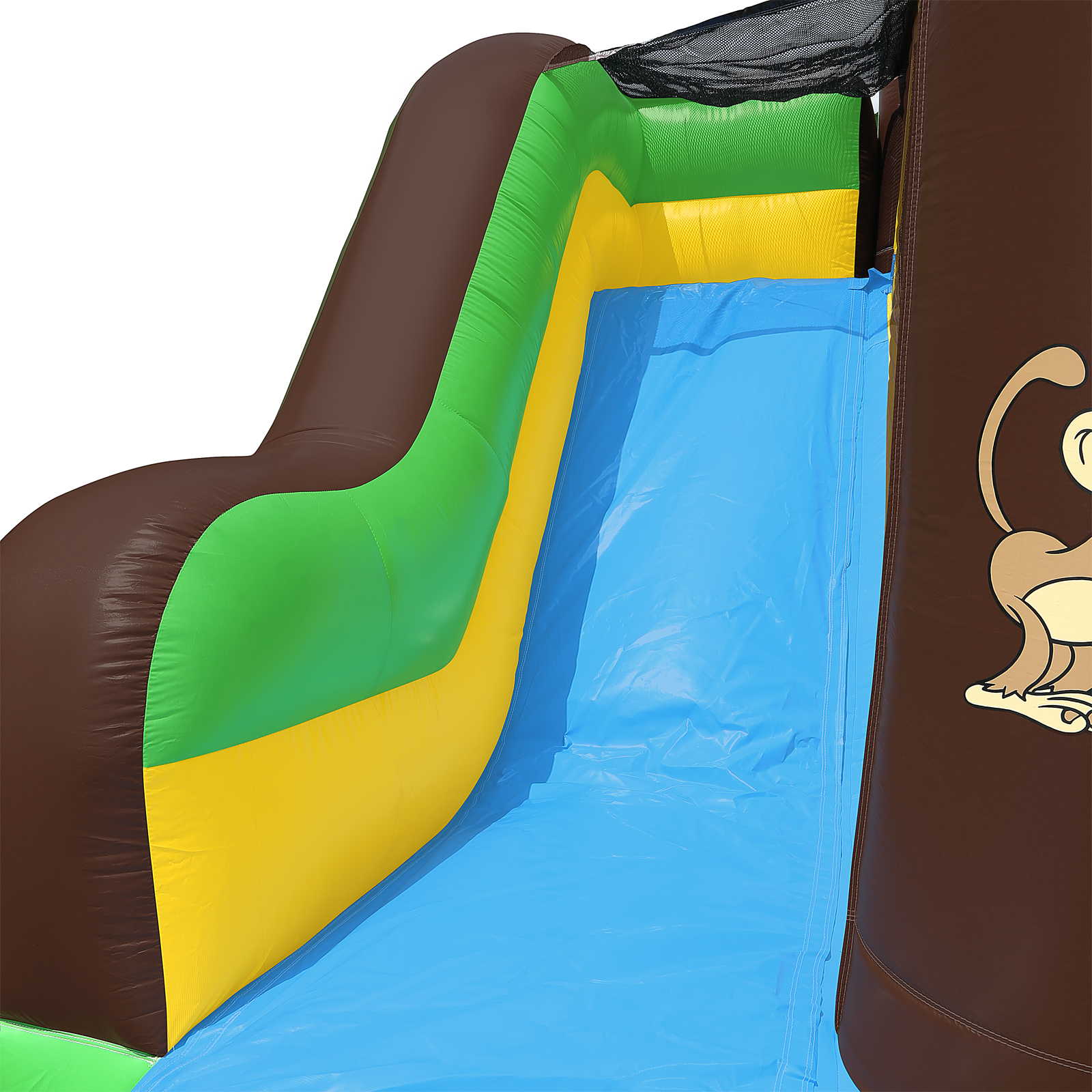 Cloud 9 Commercial Grade Jungle Bounce House 100% PVC with Blower and Slide