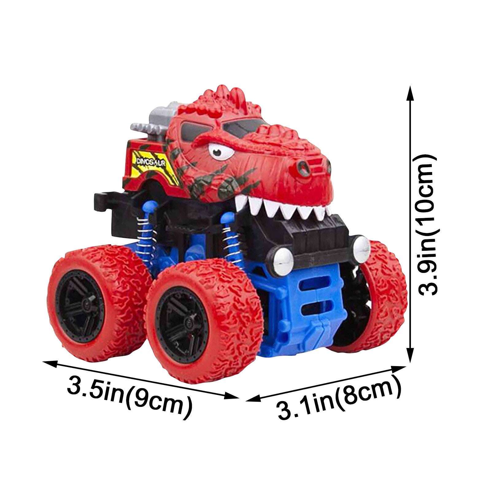 Fridja Four-Wheel-Drive Inertial Sport Utility Vehicle Children's Dinosaur Toy Car