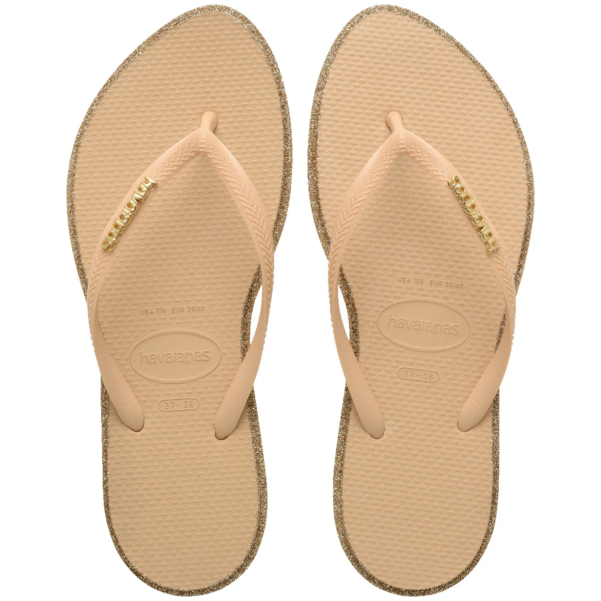 Chinelo Havaianas Slim Point Glitter