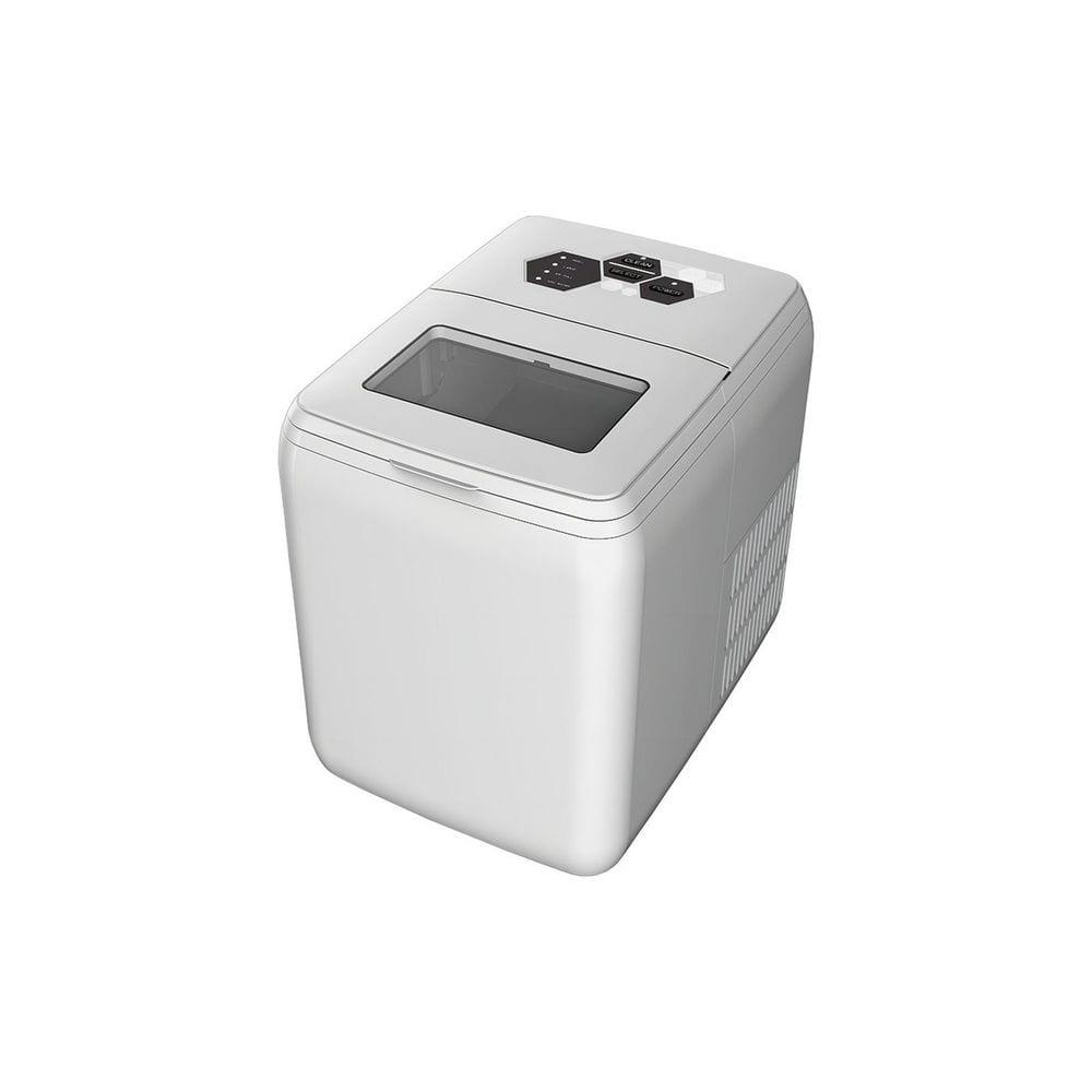Flynama 24 lb Portable Ice Maker in Silver