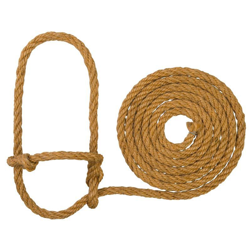 Weaver Leather  Cattle Sisal Rope Halter  Tan