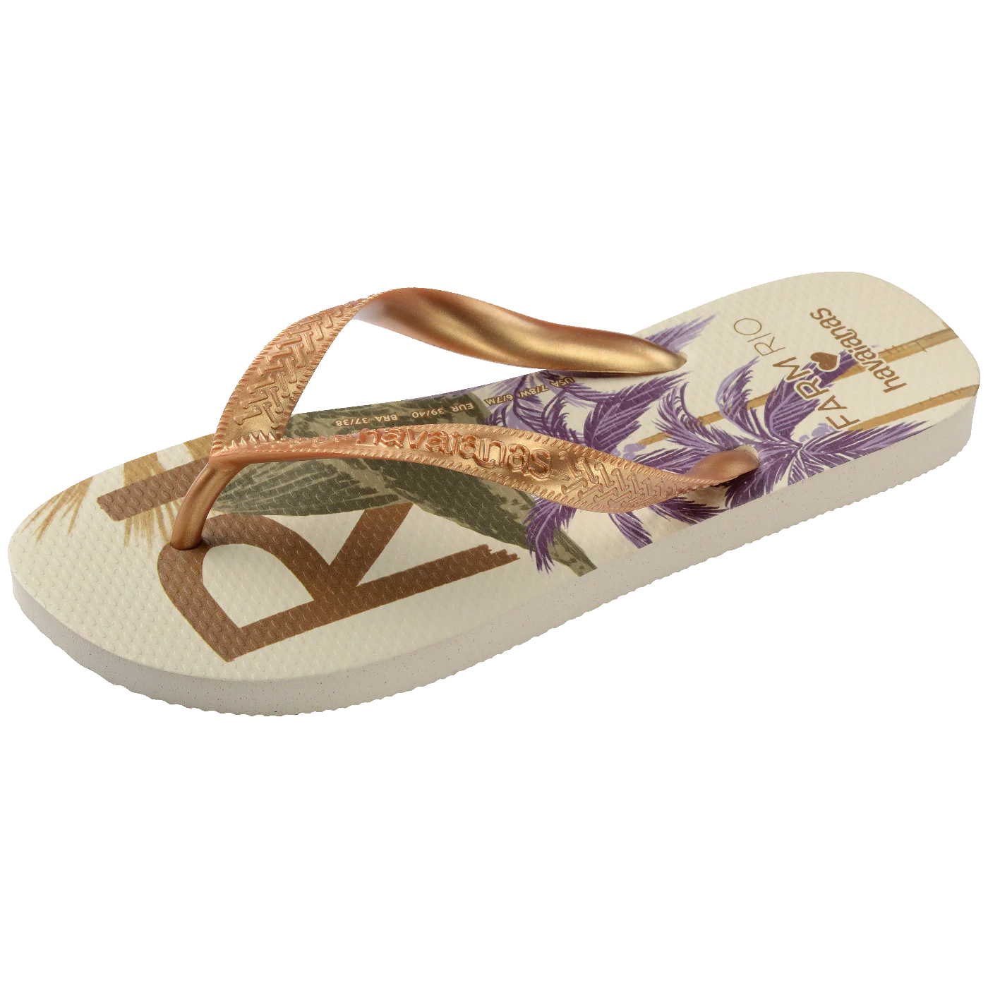 Chinelo Havaianas Farm Rio