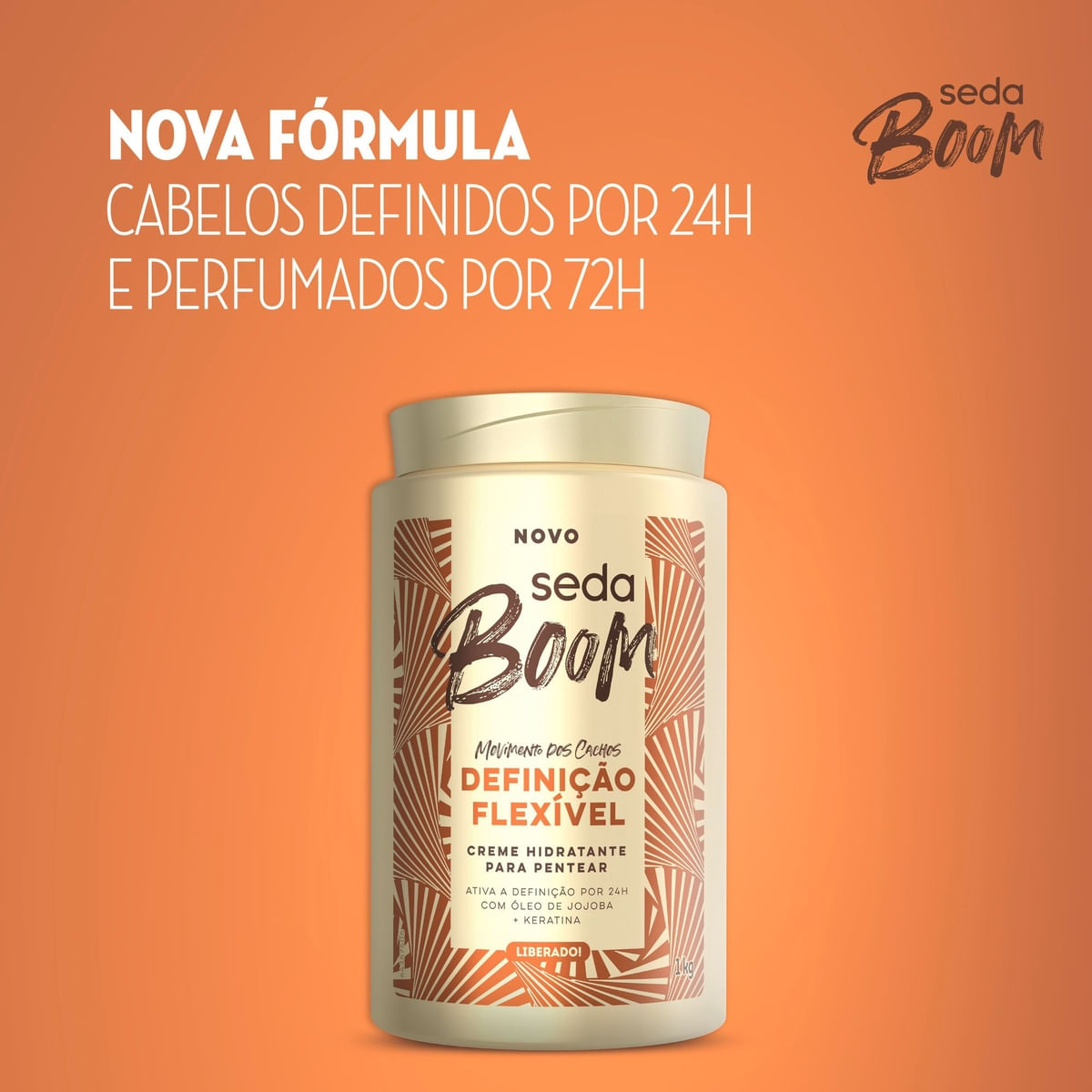 Creme de Pentear Seda Boom Definicao Flexivel 1Kg