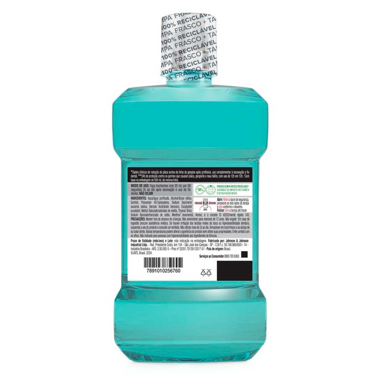 Enxaguante Bucal Hortela Listerine Cool Mint Frasco 1l Leve Mais Pague Menos