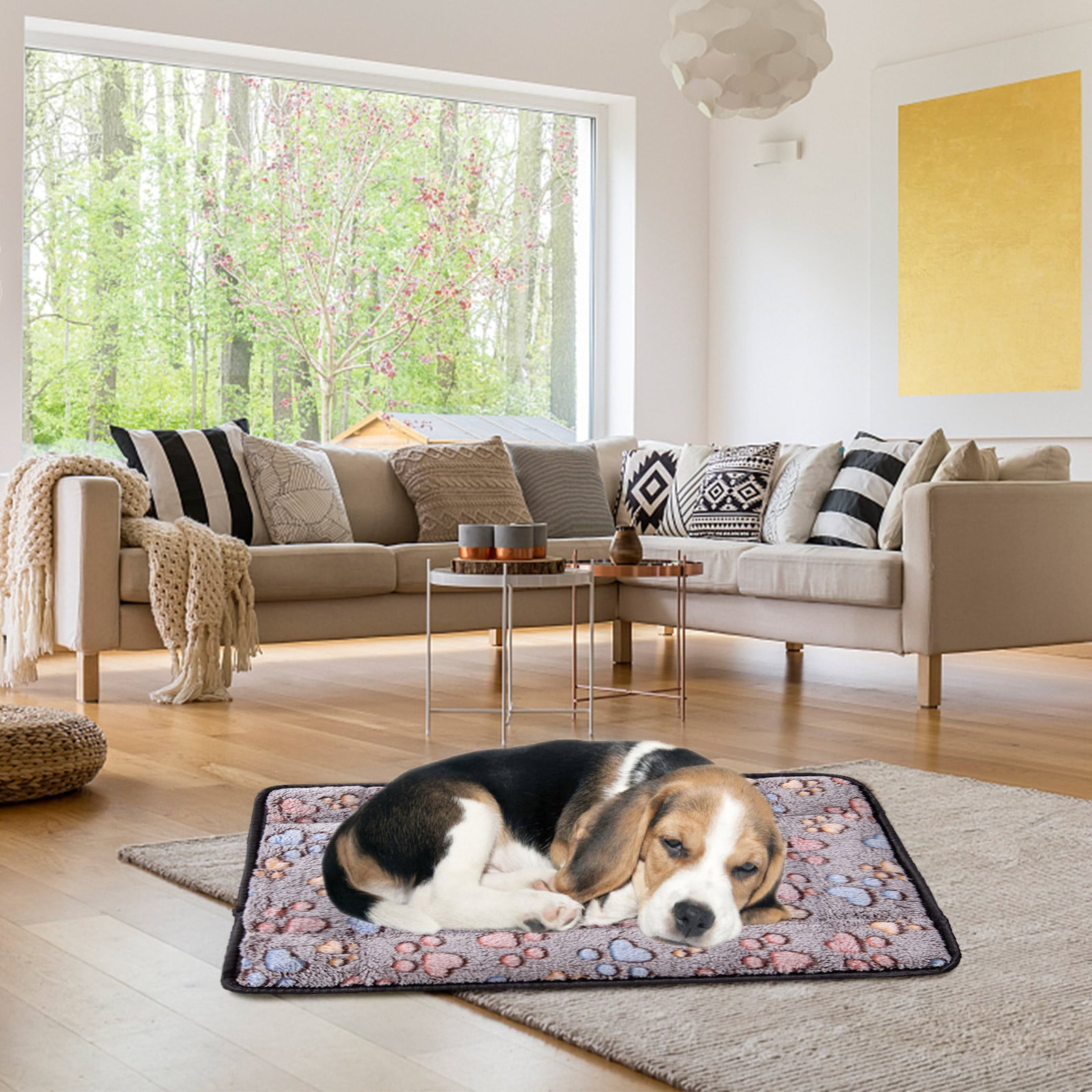 Zppruwei Dog Cooling Mat For Large Dogs 2 In 1 Pet Cooling Pad Dog Bed Crate Pad Durable Cooling Dog Bed Mats For Small Medium Large Dogs Cats