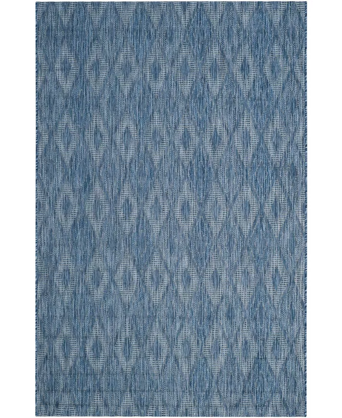Safavieh Courtyard Navy 5'3