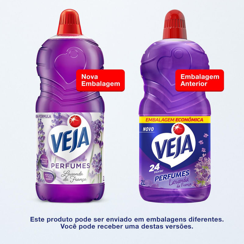 Limpador Perfumado Veja Lavanda da Franca - 2L