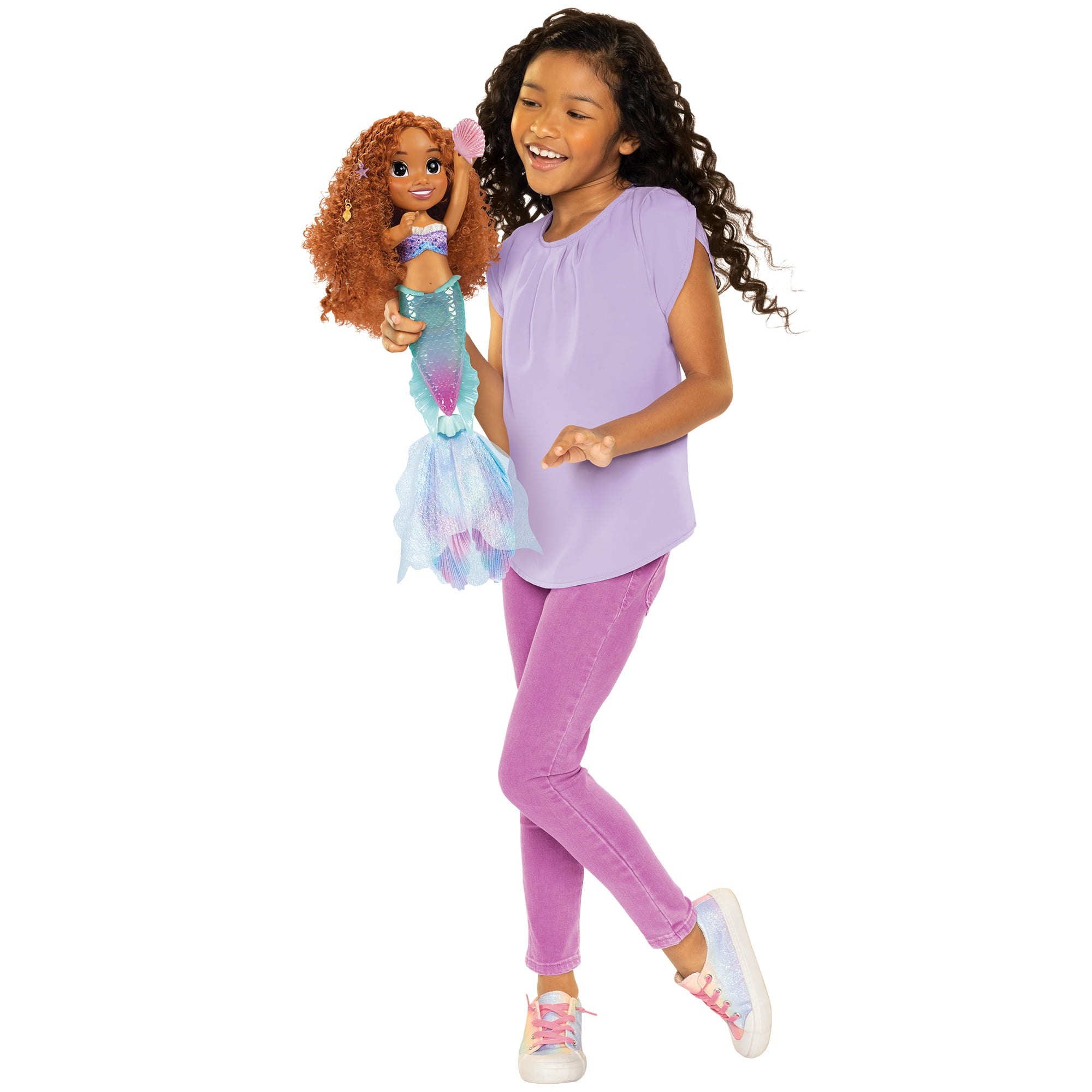 Disney Little Mermaid Under the Sea Exploring Ariel Toddler Doll with Music Inspired by the Movie
