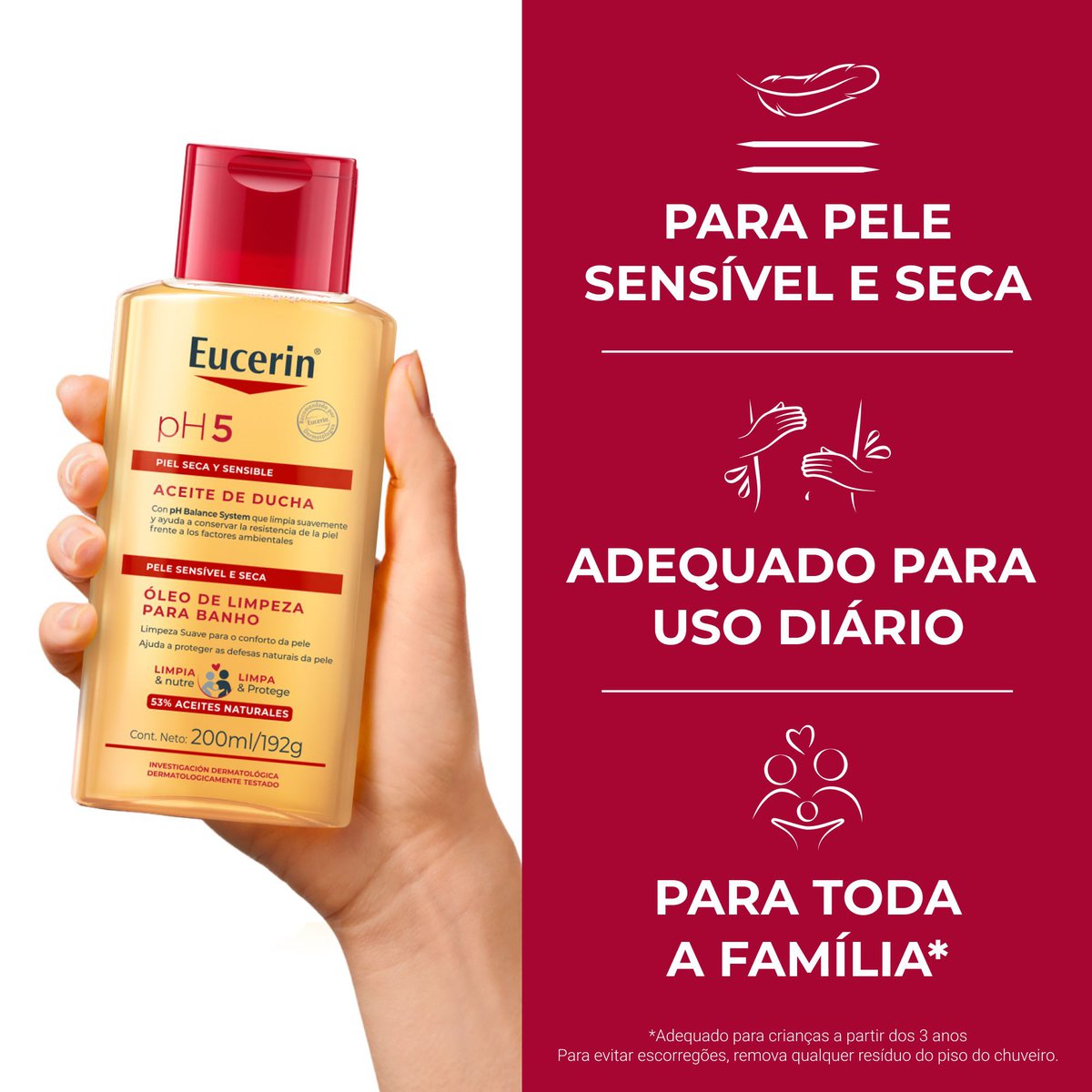 EUCERIN PH5 OLEO DE BANHO 200ML