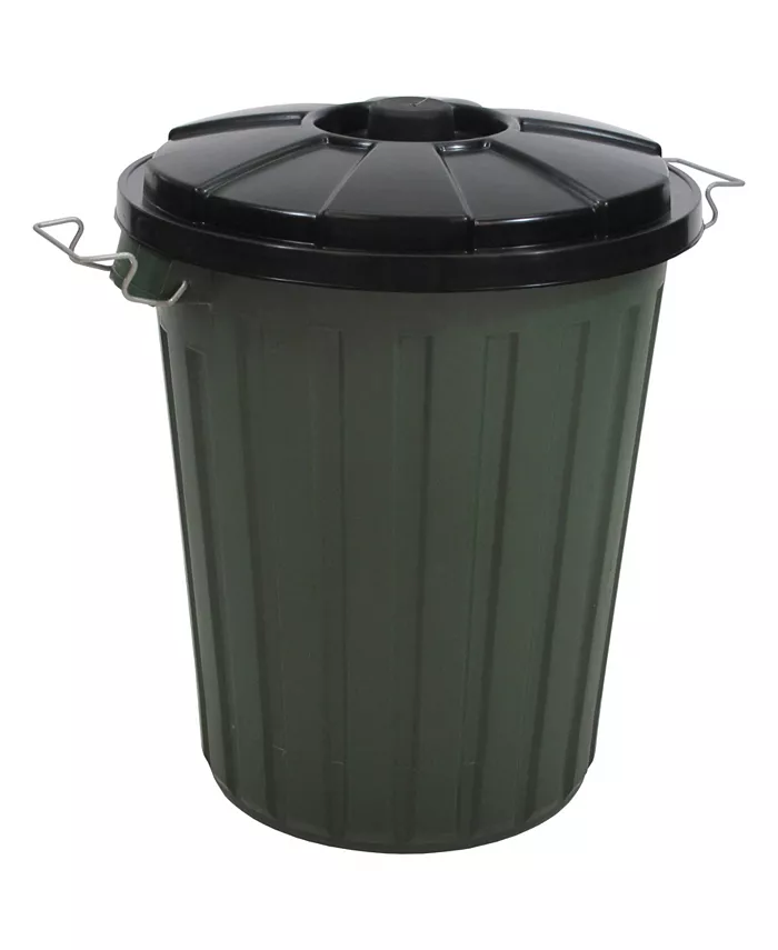 TAURUS 13.2 Gallon Garbage Bin with Latch on Lid