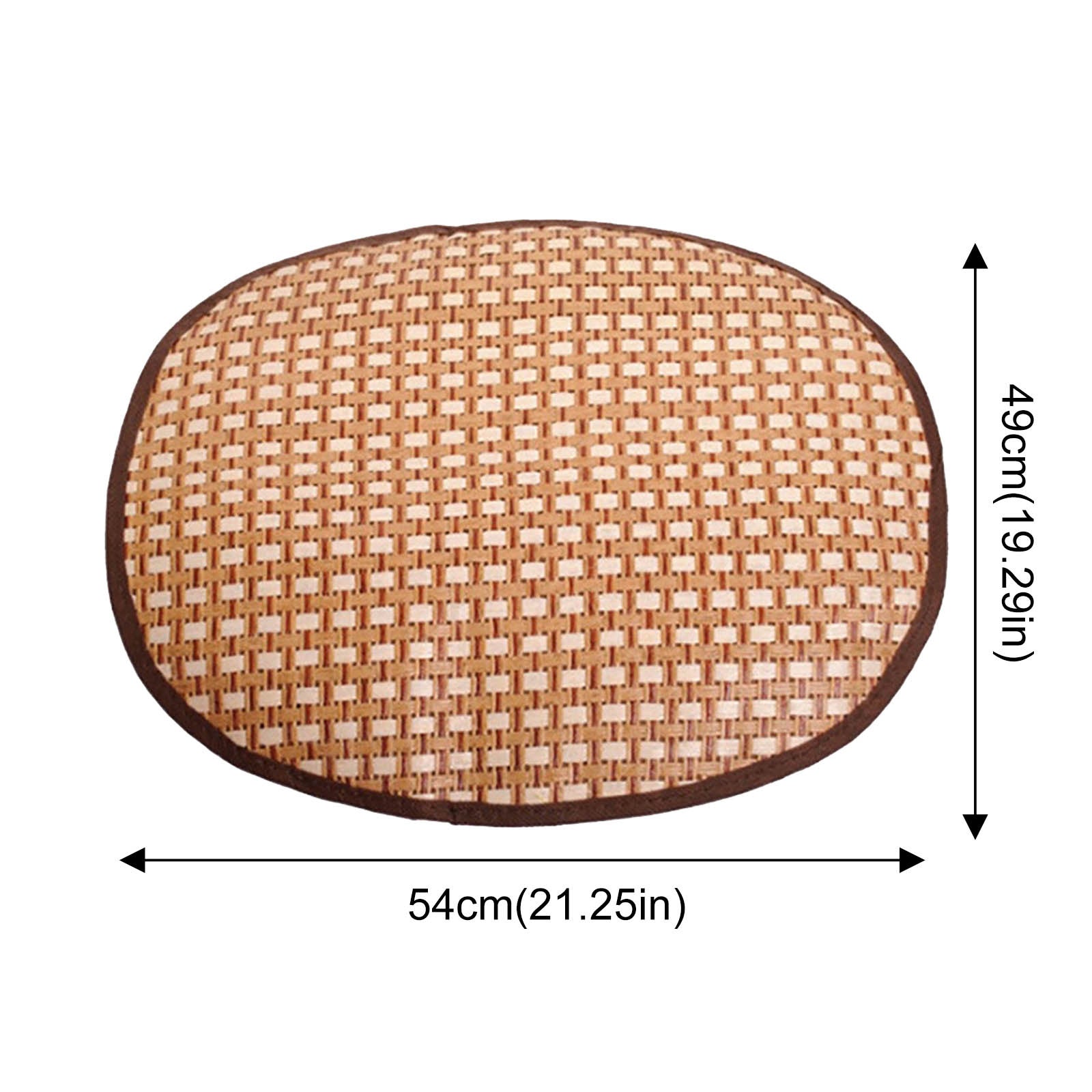 WANYNG Pet Cool Mat Pad Summer Cooling For Kennels Crates And Beds Straw Bamboos Cozys