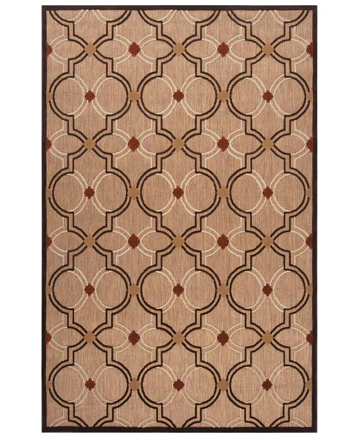 Surya CLOSEOUT! Portera PRT-1049 Khaki 5' x 7'6