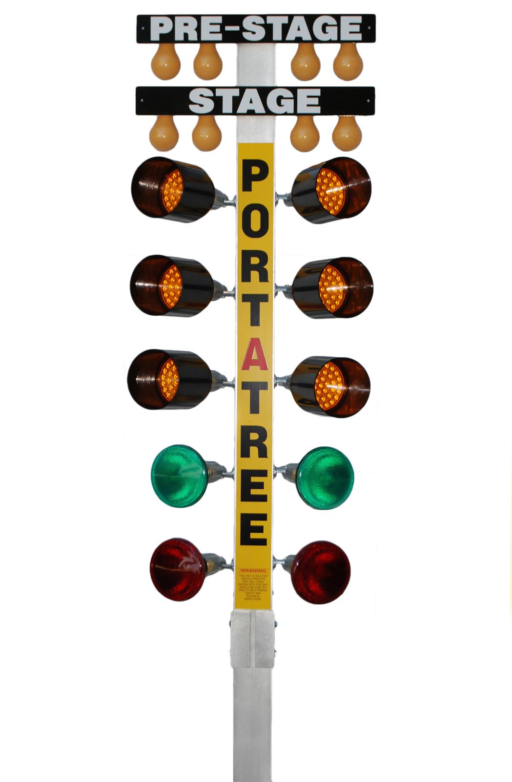 Portatree Timing Systems 3100LED Portatree Full Size Practice Trees