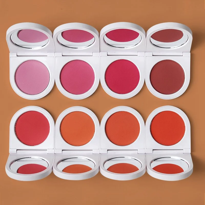 vegan custom 8 color private label blush
