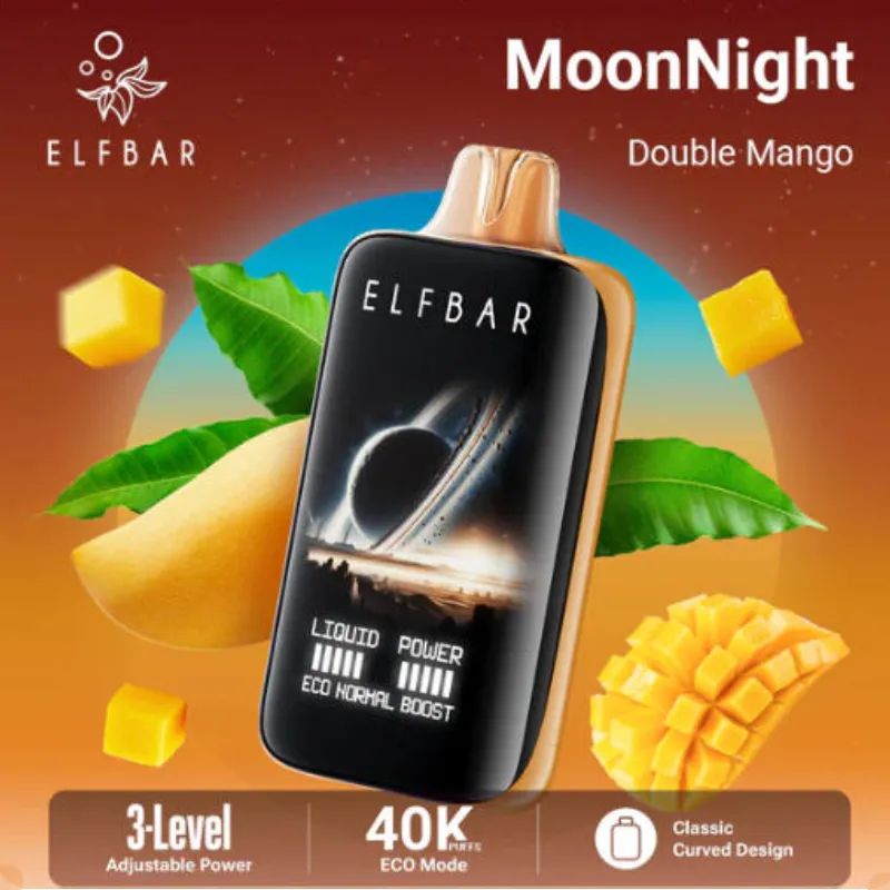 🌙 ELFBAR Moon Night 40K – 40,000-Puff Disposable E-Cigarette for Intense Nighttime Enjoyment