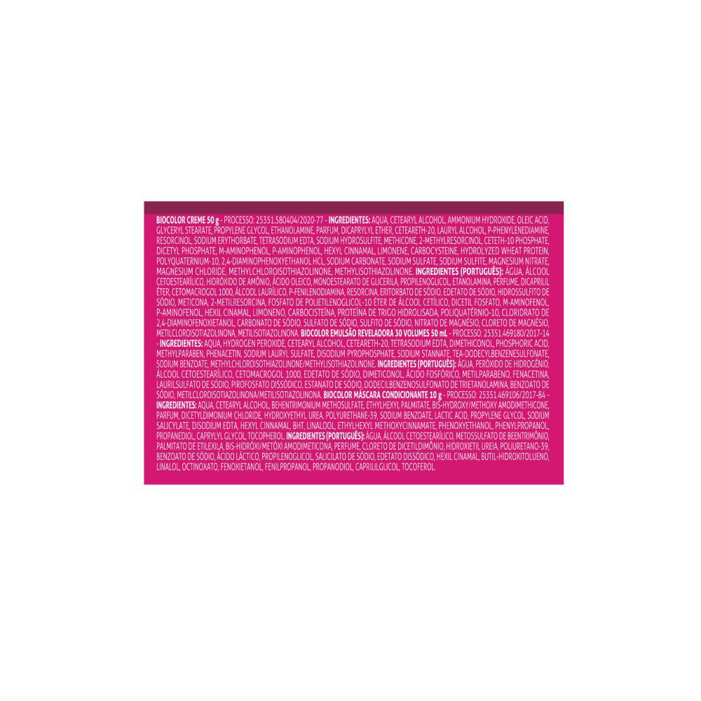 Tinta de Cabelo Biocolor Mini Kit Louro Escuro Classico 6.0