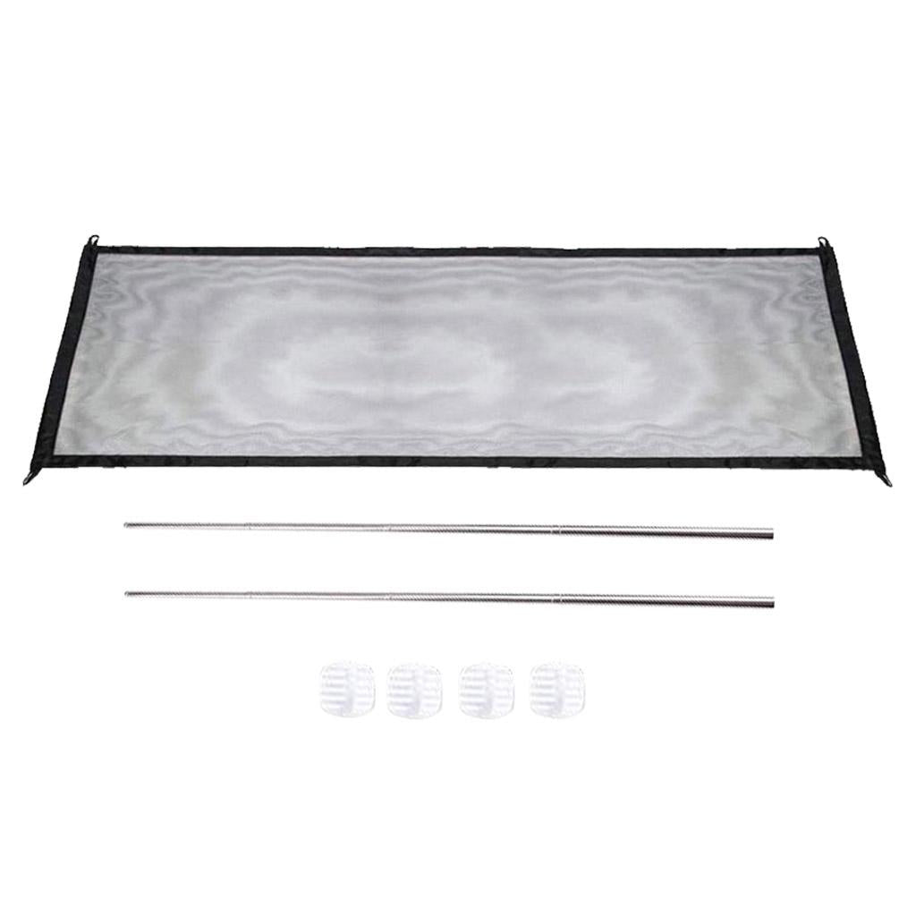 Portable Mesh Folding Pet Puppy Fence indoor and Gate for 180x72cm