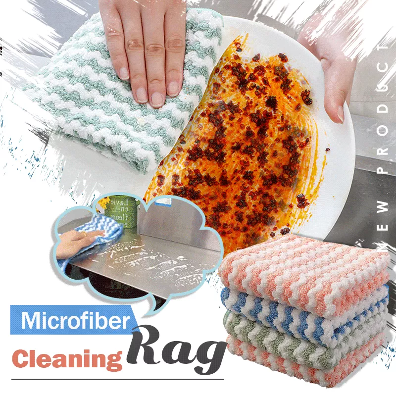 [🔥The 2022 The best Kitchen helper]Microfiber Cleaning Rag