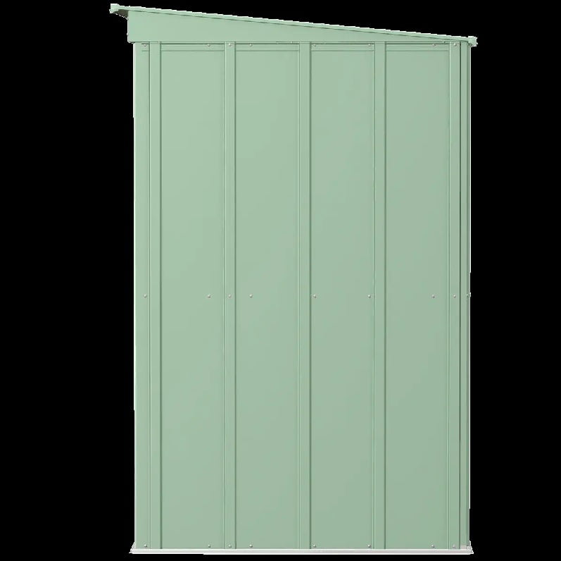 Arrow CLP84SG 8 x 4 ft. Classic Steel Storage Shed, Sage Green