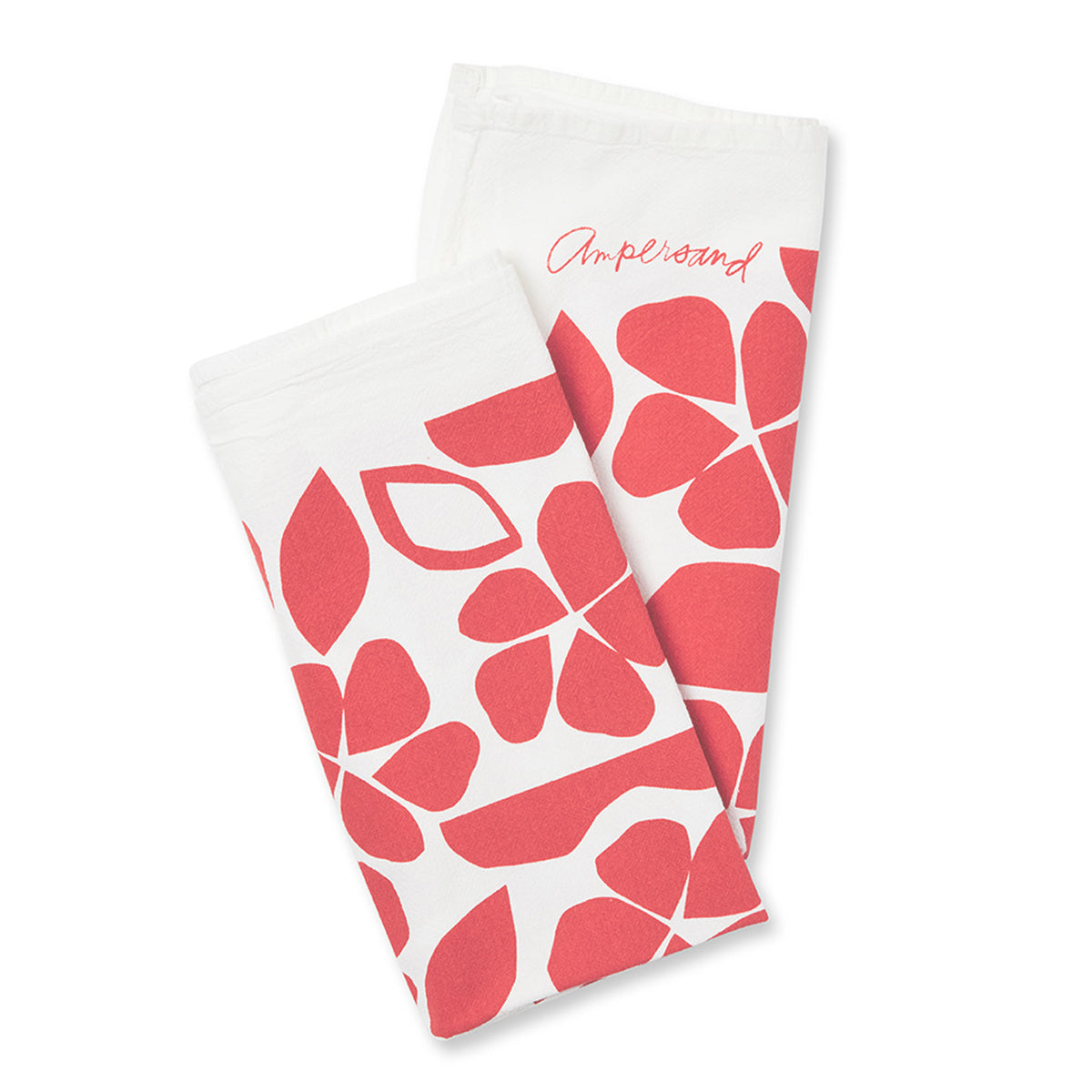 Summer Sun - Red Orange Cloth Napkins
