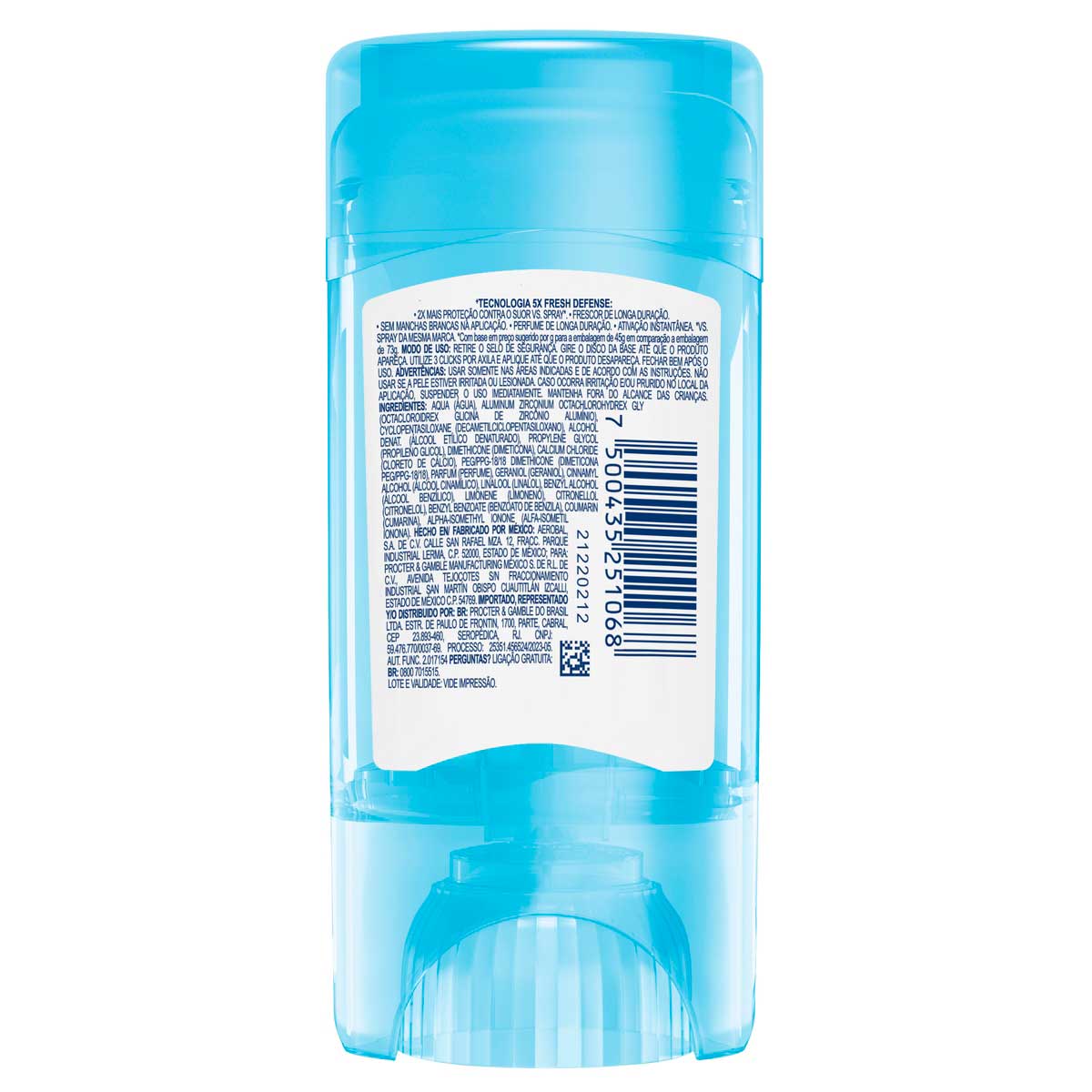 Antitranspirante Gel Secret Powder Protect Cotton 73g Leve Mais Pague Menos