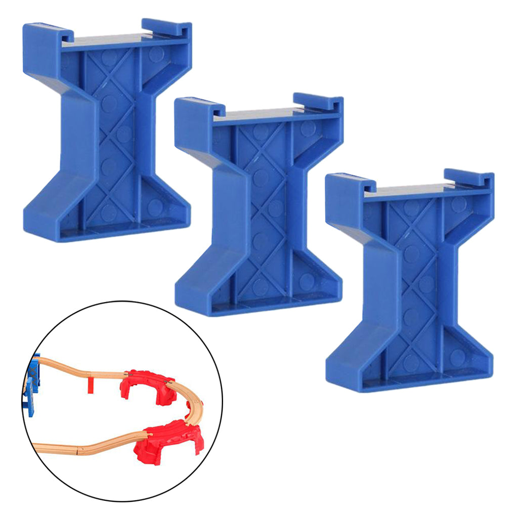 Bridge Piers Track Railway Accessories Style A Blue