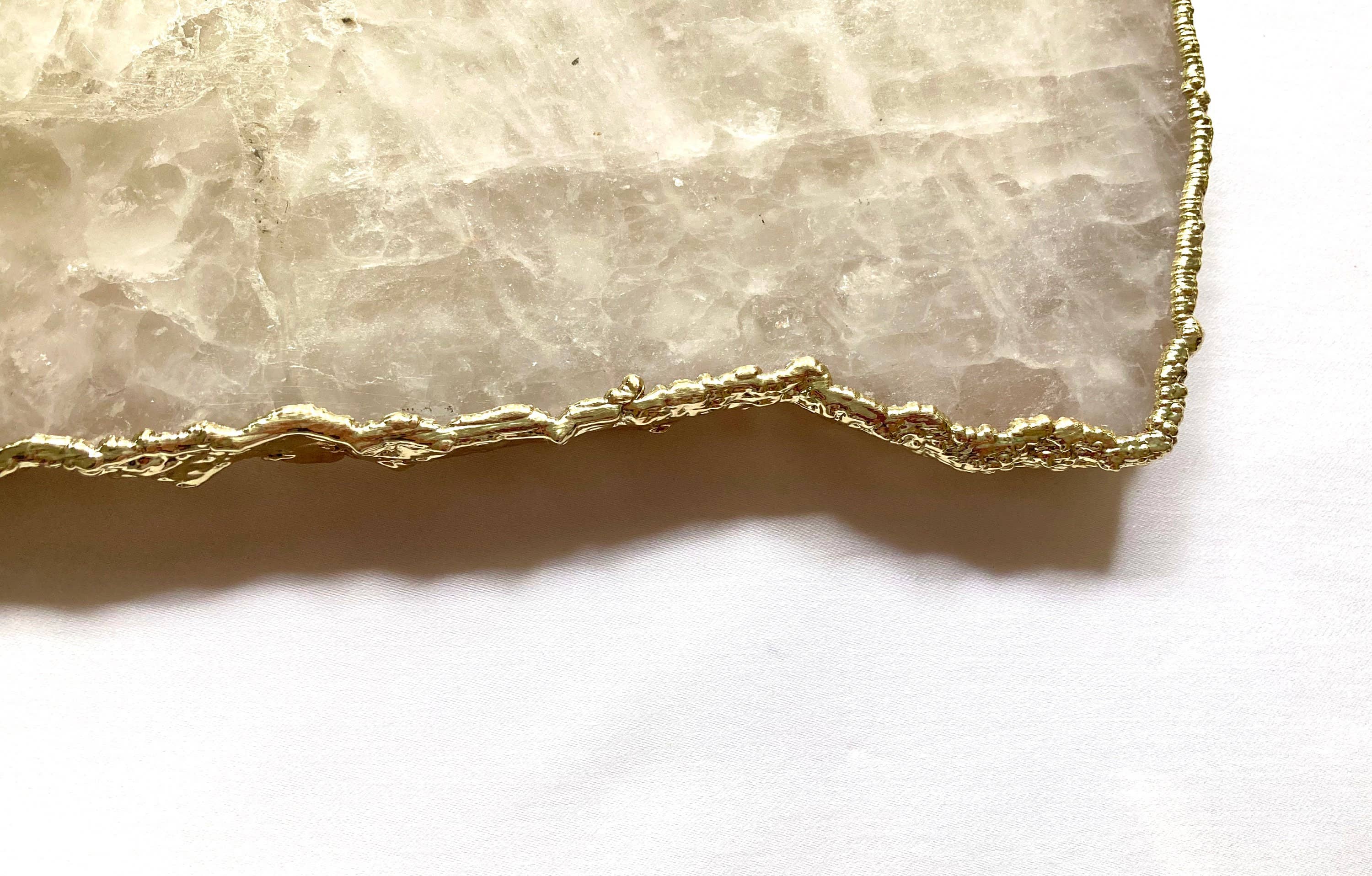 Large White Agate Cheese Platter/Tray/Personalised Momentos