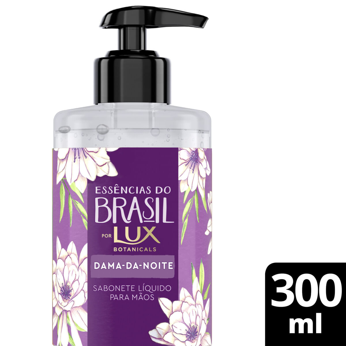 Sabonete Liquido para as Maos Lux Botanicals Essencias do Brasil Dama-da-Noite 300 ml
