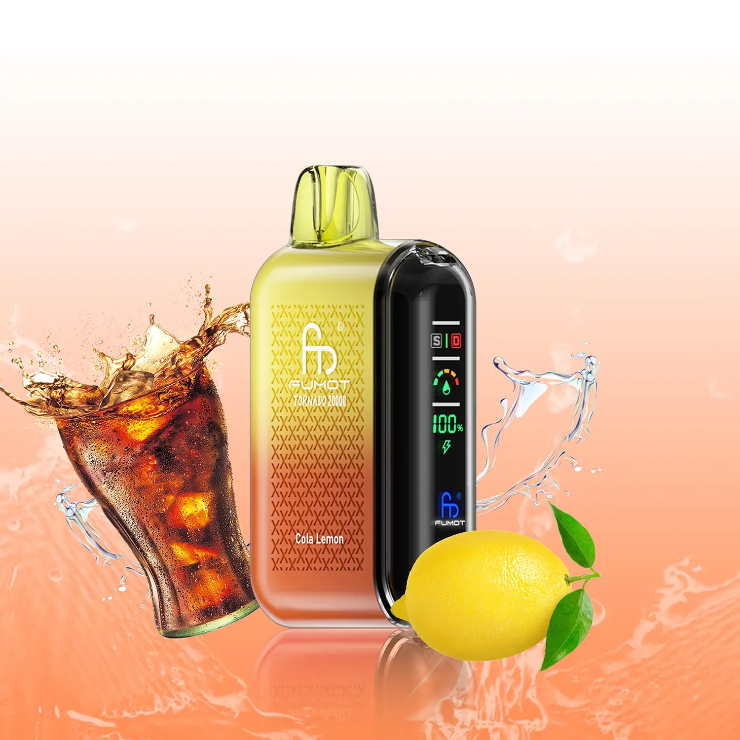 Fumot Tornado Vape 20000 - Cola Lemon