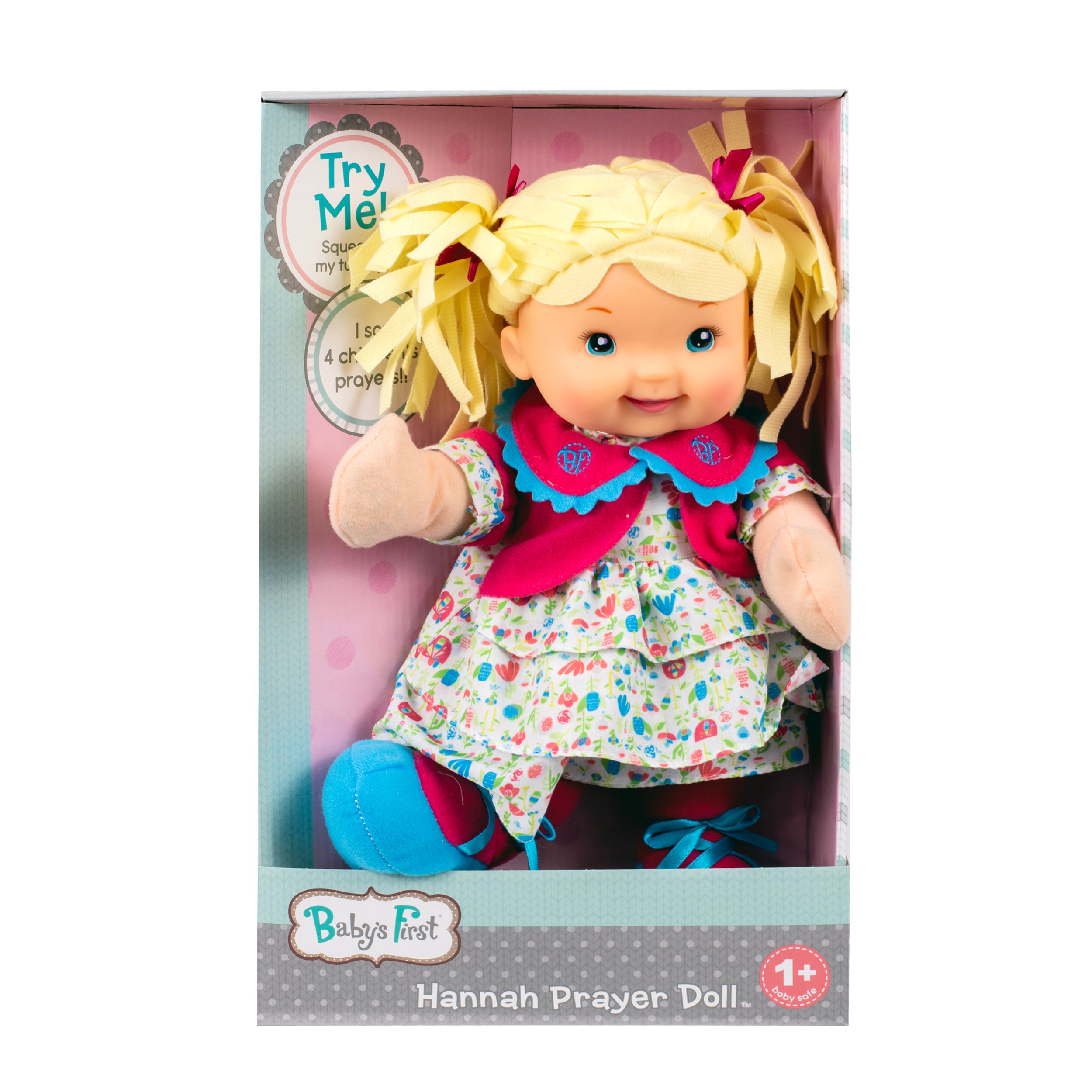 Goldberger Baby's First Molly Manners Doll - Recommended Ages 1 Year and up