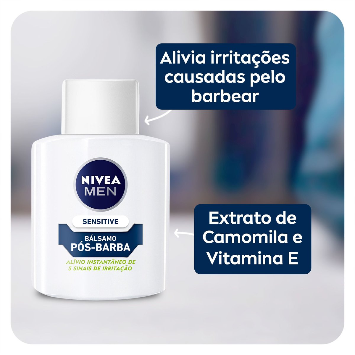 Balsamo Pos Barba Sensitive NIVEA MEN 100ml