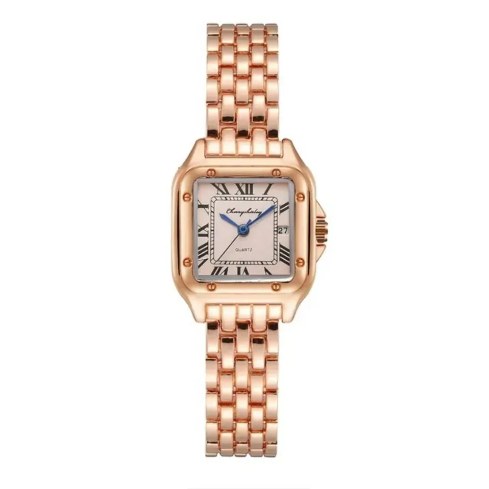 LIUYANGTIAN Fashion Women Watch Calendar Stainless Steel Luxury Ladies Quartz Watches Business Female Clock Bracelet Wristwatch