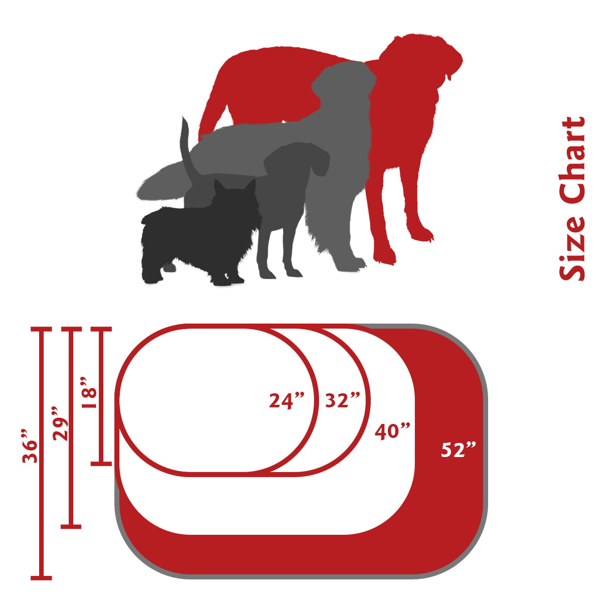 Majestic Pet | Poly/Cotton Bagel Pet Bed For Dogs， Khaki， Extra Large