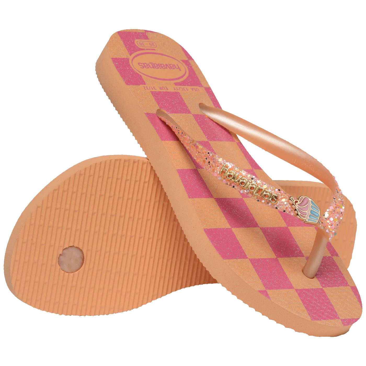 Chinelo Havaianas Infantil Slim Glitter II