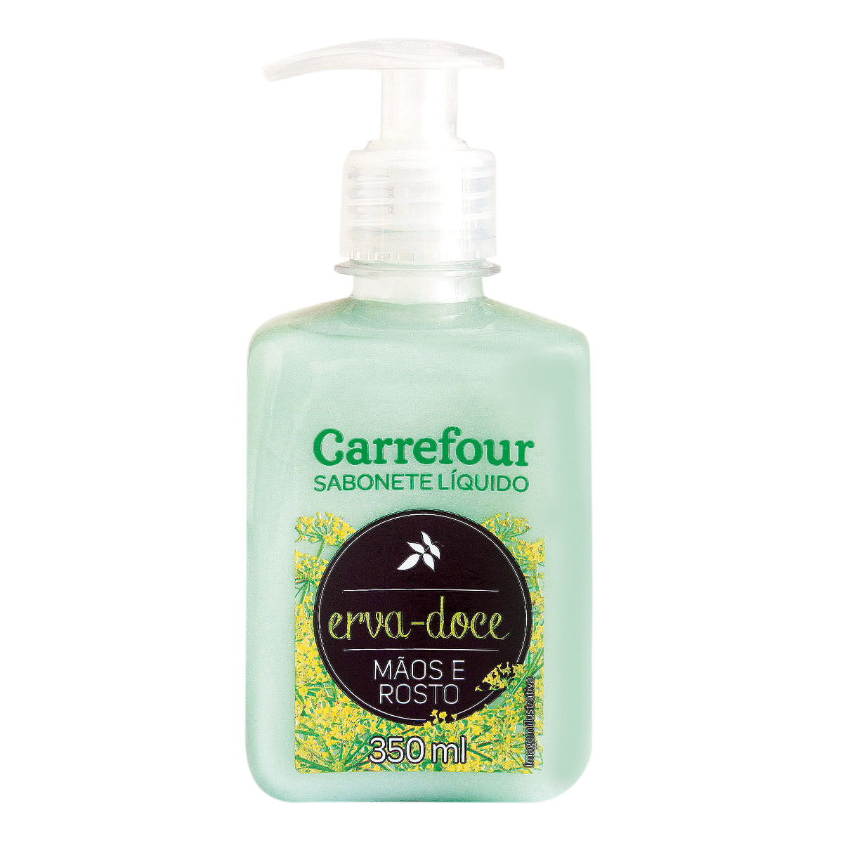 Sabonete Liquido Facil e Maos Carrefour Erva Doce 350ml