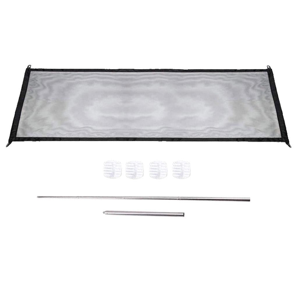 Portable Mesh Folding Pet Puppy Fence indoor and Gate for 180x72cm