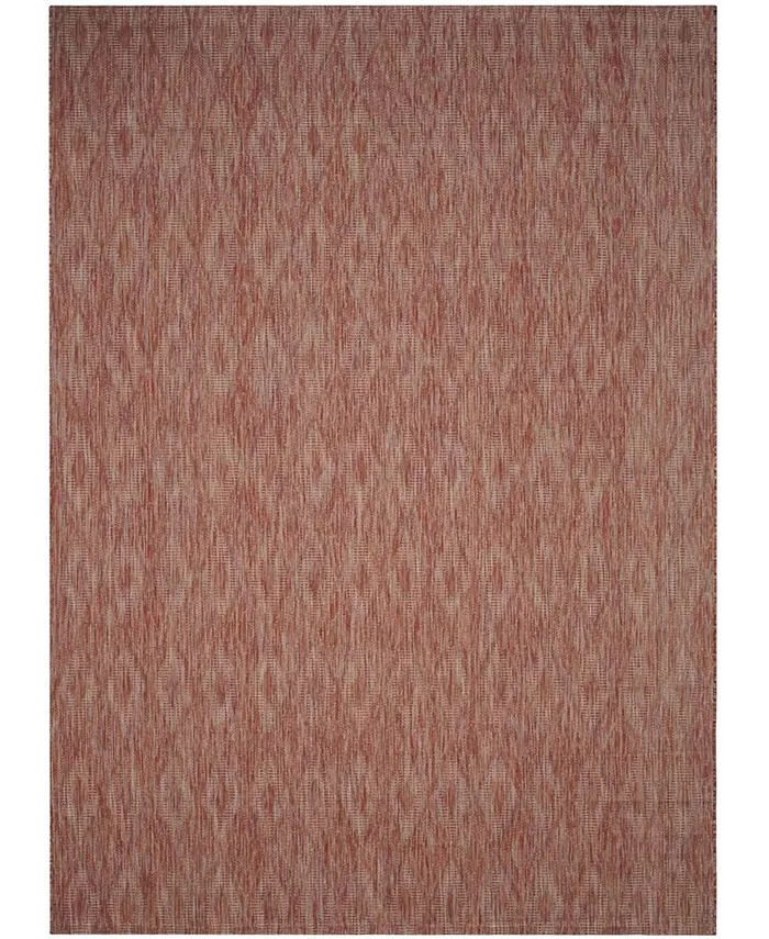 Safavieh Courtyard Red 9' x 12' Outdoor Area Rug